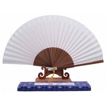 서예박사 향비선 고급형 대 30cm 접이식 부채 한지 접선 선물
