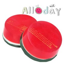 올데이 (KC인증)수박이 좋아 천연비누-20개이상, 1개, 100g