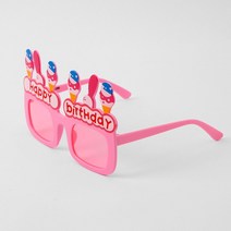 생일 파티안경 / 생일축하 아이스크림안경, 없음