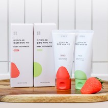 아기자기랩 저불소 어린이 유아 아기 치약, 01.베리향 60g, 60g, 1개