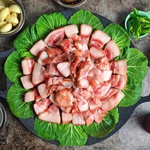 뒷고기 목덜미살 꾸든살 부속구이 500g, 두께 2.5cm, 1kg