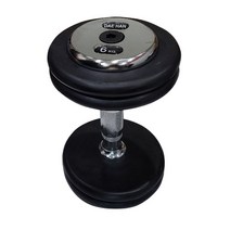 대한스포츠 헬스고무아령, 12kg, 검정색