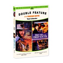 (DVD) 서부영화 1+1 : 석양의 무법자 + 북소리