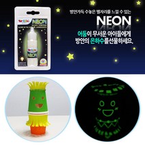 BK키즈맘아트 토이컬러 네온 야광물감 25ml