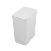 생활특공대 무지 모던 사각 인테리어 휴지통 (10L / 20L), 20L, 화이트