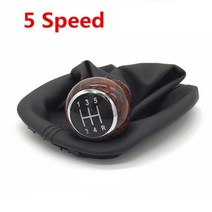 기어노브 플라스틱기어 SM인터네셔널5/ 6 속도 12mm 자동차 기어 시프트 손잡이 Gaiter 부트 VW Passat B5, 03 model B 5 Speed