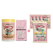 허레이 멜팅페이퍼 반려동물 물티슈 130매 본품&리필 세트 + 자이언트페이퍼 바디티슈, 130매 본품&리필SET + 자이언트페이퍼5팩