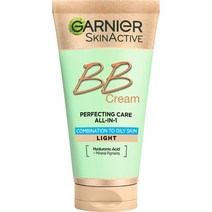 가르니에 스킨액티브 Garnier BB Cream Matt light 독일 퍼펙팅 케어 올인원 라이트 비비크림 50ml, 3팩