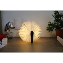 LED 원목 책 무드등 조명 수면등 소 사이즈, 전구색 원목(소)