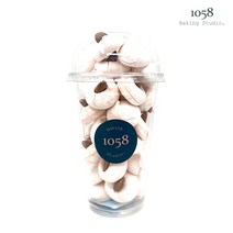 1058베이킹스튜디오 수제 통아몬드 머랭쿠키/답례품/선물/어린이, 통아몬드 머랭쿠키, 1개