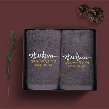 송월타올 환갑 칠순 팔순 고희연 산수연 답례품 수건 인쇄무료, 1장, 13. 30수 190g 헤비무지 - 갈색
