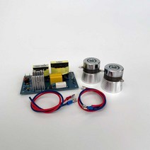 초음파 회로 기판 부품 세척기 살균기 버튼식 귀금속, 100W40K 기판 + 케이블