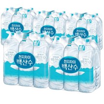 농심 백산수 무라벨 생수 2L 30개