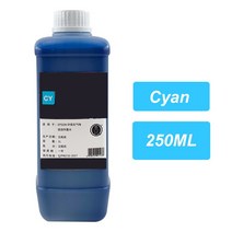 Epson DX4 DX5 DX6 DX7 XP600 TX800 프린터 헤드 용 250ML 안료 저취 에코 솔벤트 잉크 Allwin Sky-Color PHANTOM TITANJET, 한개옵션1, [01] Cyan