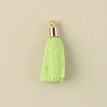 하이동대문 실캡 골드(소) 태슬 장식, 1세트, 그린