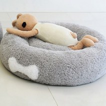 아페토 애견용 오리지널 도넛 방석, 브라운