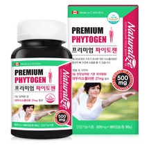 파이토젠 이소플라본 식물성 에스트로겐 갱년기 여성 호르몬 여성건강 뼈영양제 캡슐 아마씨유 달맞이꽃종자유 대두레시틴 캐나다, 1통, 180캡슐