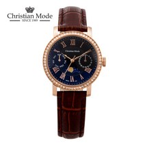 크리스챤모드 커플 문페이즈시계 CM401RGBCH_L(여성용)