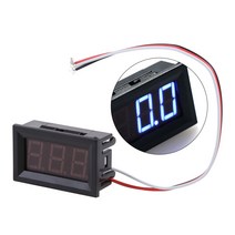 DC 0-100V LED 디지털 전압 전압 디스플레이 모듈의 3 자리 0.56 