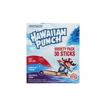 [Hawaiian Punch] 하와이안 펀치 온 더 고 드링크 믹스 버라이어티 팩 슈가 프리 (후르츠 쥬이시 레드 베리 블루 타이푼 와일드 퍼플 스매쉬) 30 스틱
