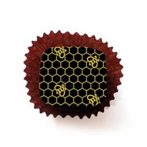 [큐피드메이드] 초콜릿전사지 꿀벌전사지 (오렌지색상) - 10장