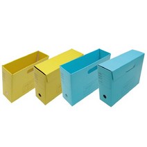 알파 문서보존용상자 F292 7 A4 낱개, 청색