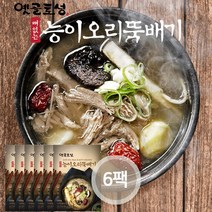 옛골토성 뼈없는 능이오리뚝배기 600g*6팩, 600g, 1세트