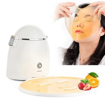 셀프 마스크팩 메이커 기계 야채 과일 콜라겐 친환경 얼굴팩 제조기, ONE, 화이트