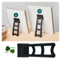 액자 받침대 부착식 거치대 스탠드 다리 지지대 접착식 고정용 소품 붙이는 다용도 사진, 사이즈