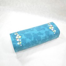 부모님 면소재 매화자수 옛날 사각 메밀베개 수면베개 잠잘오는베개, 연두색