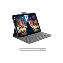 로지텍 iPad 10세대 키보드 케이스 슬림폴리오 콤보터치 러기드폴리오, Slim Folio_Tablet Keyboard + C
