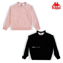카파 여성 간절기 컬러블록 크롭티셔츠 KLRL151FN