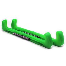 스케이트날집 날보호 커버 아이스 가드 하키 조절 가능한 신발 스케이트화 피겨화 가방, 초록