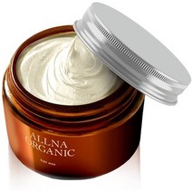 일본직발송 6. ALLNA ORGANIC (오르나 유기농) 오르나 유기농 왁스 60G 여성 바보 털 파마 스트레이트 헤, One Size, One Color