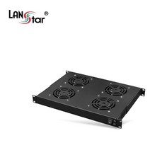 LANstar 19인치 허브랙 서버랙 1U 쿨링팬 4FAN LS-HS4FAN, 1개