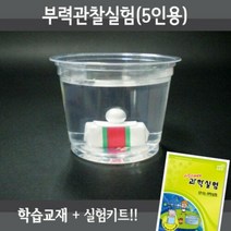 부력관찰실험 5인재료교재 동영상