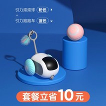펫 고양이 전동장난감 한주먹거리 움직이는 스마트카, D