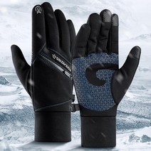 승마장갑 성인 주니어 전문 승마용 겨울 따뜻한 야외 스포츠 방수 미끄럼 방지 스크린 야외 미끄럼 방지 레이싱, XL, 푸른