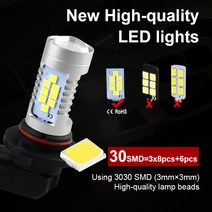 2x LED 안개등 9145 H10 9006 HB4 램프 포드 원정 탐험가 탈출 F-150 닷지 바이퍼 충전기 Ram 1500 Dakota, 01 9145(H10) 9006(HB4), 02 WHITE