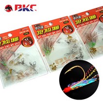 백경 루어용 3단 가지채비 BK-113 우럭채비 농어채비