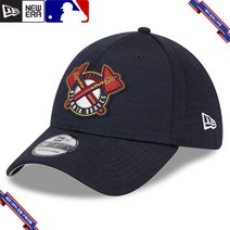 [미국정품] 915597 스냅백 캡모자 MLB [애틀랜타 브레이브스] 뉴에라 2023 Clubhouse 39THIRTY Flex Hat - Navy -