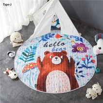 푸아이 런웨이브 놀이매트 플레이매트 장난감 정리매트 친환경 매트 RW1012, Type-J
