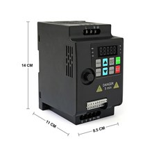 주파수변환기 헤르츠 50hz 60hz 경부 하 750W1500W 단상 220V 3 상 380V 주파수 변환기 모터 거버너, 한개옵션1, 01 780-0.75KW-220V
