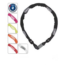 아부스 1200 웹 자전거 체인 자물쇠 60cm, 화이트, 1개