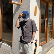 머슬핏 쿨맥스 크루넥 반팔티