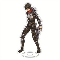 피규어케이스 피규어진열장 아크릴진열장 타이탄 아크릴 스탠드 모델 공격 Levi Mikasa Eren 애니메이션 피규어 Shingeki No Kyojin 데스크 장식 컬렉션 친구, [12] 12