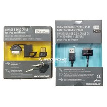 Scosche 스코시 30핀 키체인 케이블 아이폰4 아이폰4S 아이팟용 애플인증, 키체인형