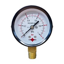 일반 진공계 60파이 A타입 압력계 삼성계기 연성계, 60파이 10bar
