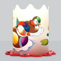 [필아트샵] 초충도 수박과 들쥐 조명등(전등갓), 원앙