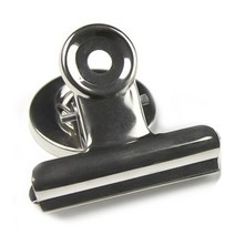 자석 집게 홀더 원형 클립 클램프 마그네틱 메모집게, 50mmUK00103